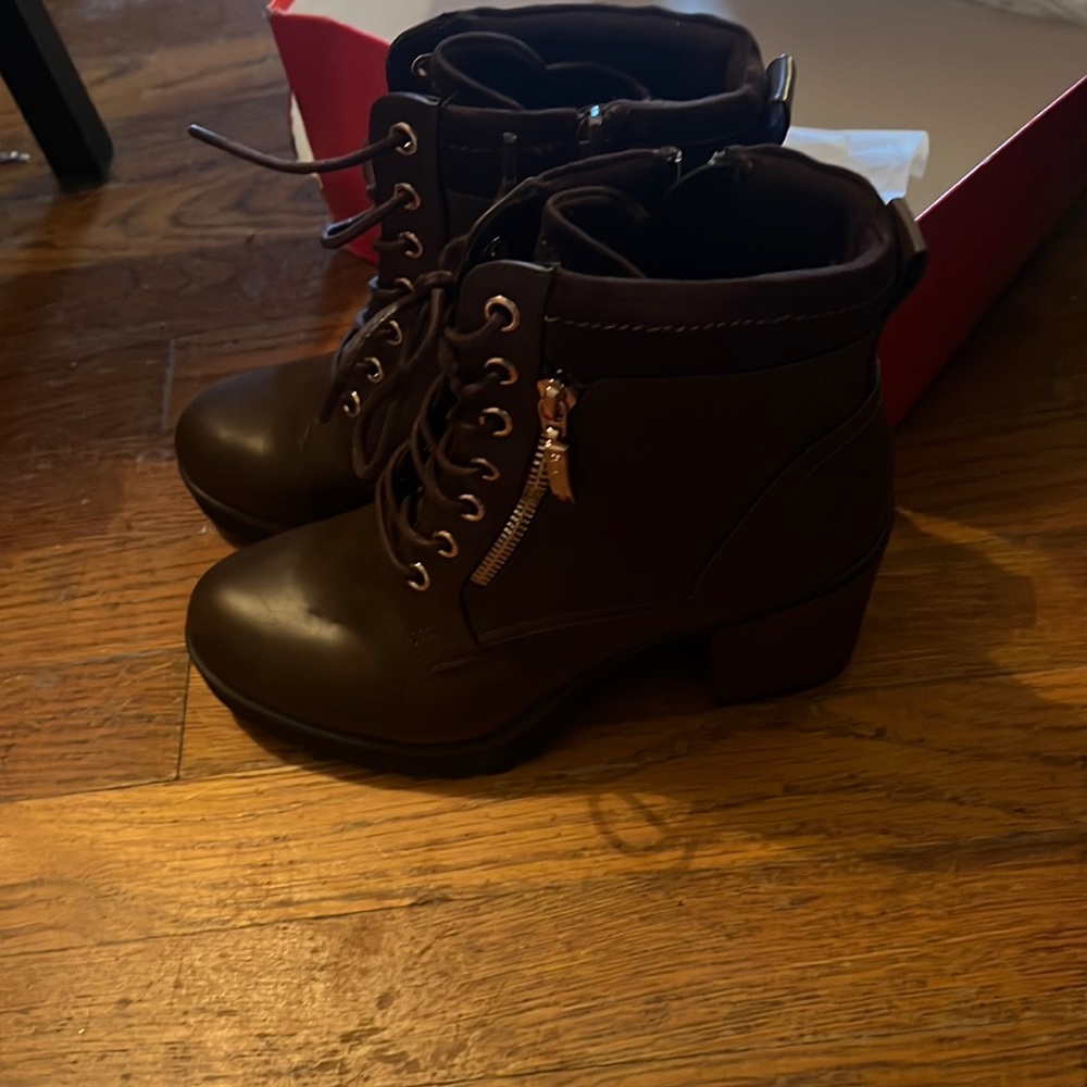 Brown boots